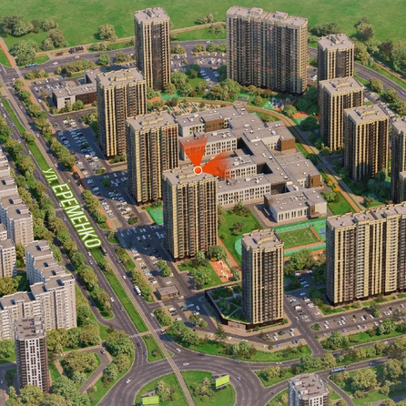 
  Продается 3-комн. квартира, 84.78 м², ЖК Сокольники, литера 9
. Фото 3.