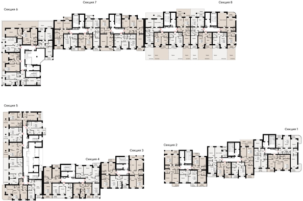 
   Продам 1-комнатную, 46.17 м², Курортный квартал Ривьера, дом 1

. Фото 1.