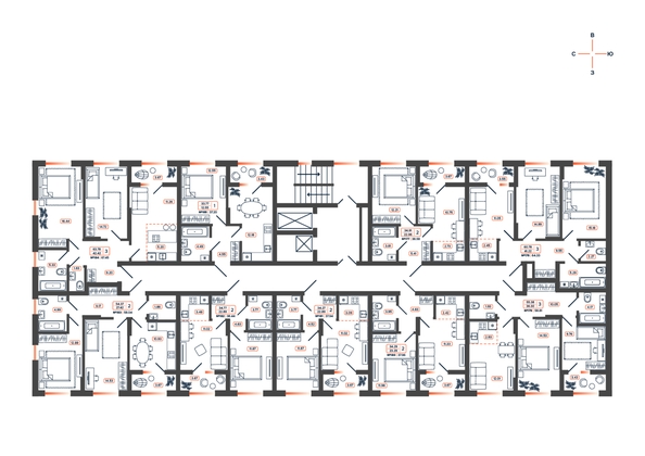 
   Продам 1-комнатную, 37.2 м², Темп, дом 1

. Фото 16.