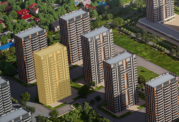
  Продается студия, 23 м², ЖК Западные Аллеи, литера 6.2
. Фото 2.