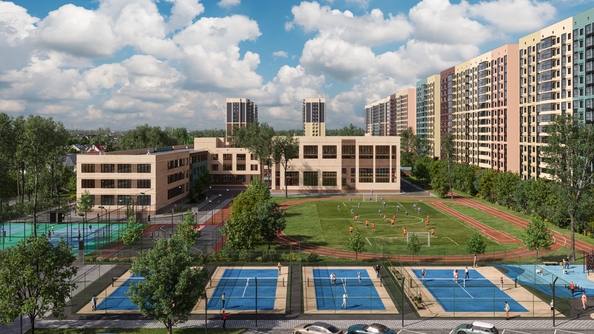 
  Продается 1-комн. квартира 40.85 м², в ЖК Флора, литера 1.1. Фото 19.