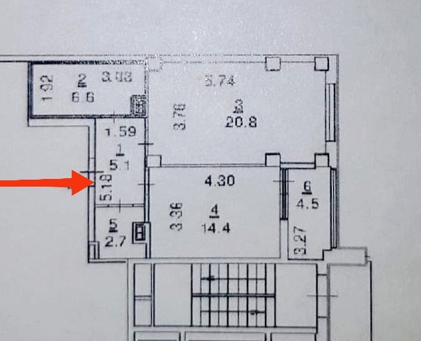 
  Продается 2-комн. квартира, 54.1 м², Таганрогская ул, д. 132
. Фото 26.