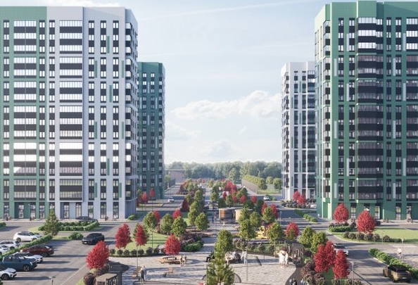 
  Продается 2-комн. квартира, 40.3 м², ЖК Флора, литера 1.2
. Фото 9.