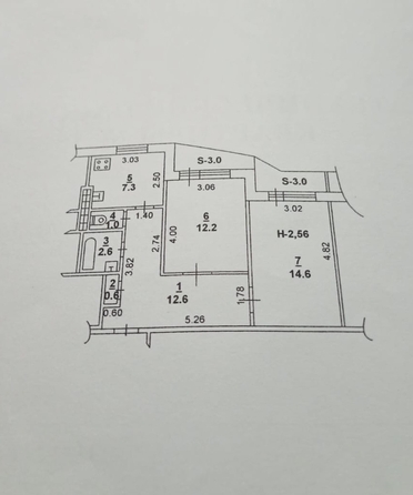 
  Продается 2-комн. квартира, 52 м², 40-летия Победы пр-кт, д. 73
. Фото 12.