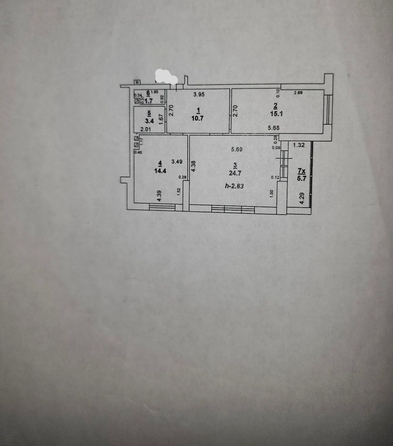 
  Продается 2-комн. квартира, 72.9 м², Извилистая ул, д. 13/1
. Фото 1.