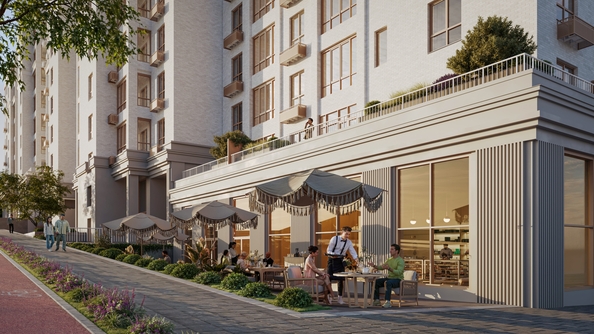 
  Продается 1-комн. квартира 38.71 м², в  Курортный квартал Ривьера, I оч. Фото 7.