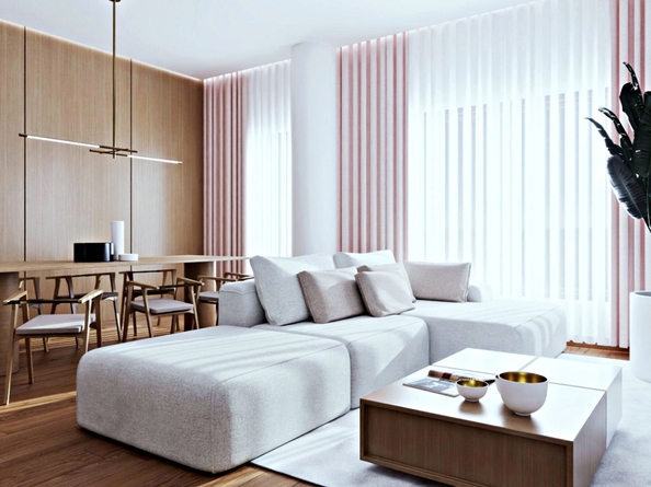 
  Продается 2-комн. квартира 39.2 м², в ЖК Панорама на Театральном, литера 1. Фото 14.