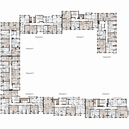
  Продается 4-комн. квартира, 126.72 м², ЖК Курортный квартал Ривьера, Iоч. 1д.
. Фото 1.