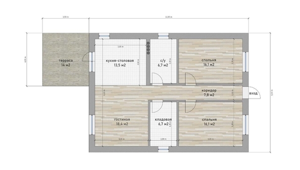 
  Продается дом, 103 м², хутор Новоалександровка
. Фото 21.