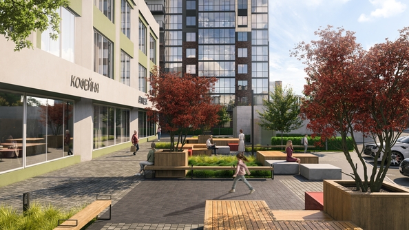 
  Продается 3-комн. квартира, 62 м², ЖК Панорама на Театральном, литера 1
. Фото 5.