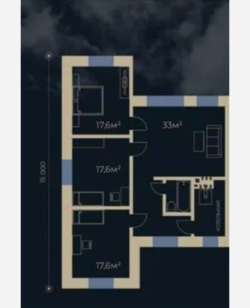 
  Продается коттедж, 114 м², село Синявское
. Фото 8.