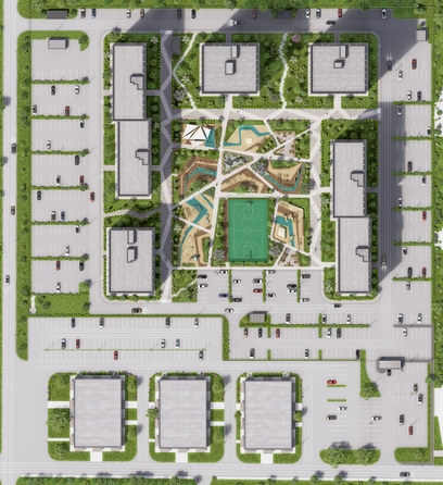 
  Продается 2-комн. квартира, 38.58 м², ЖК Темп, дом 1
. Фото 12.