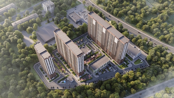 
  Продается 2-комн. квартира, 55 м², ЖК Панорама на Театральном, литера 1
. Фото 4.