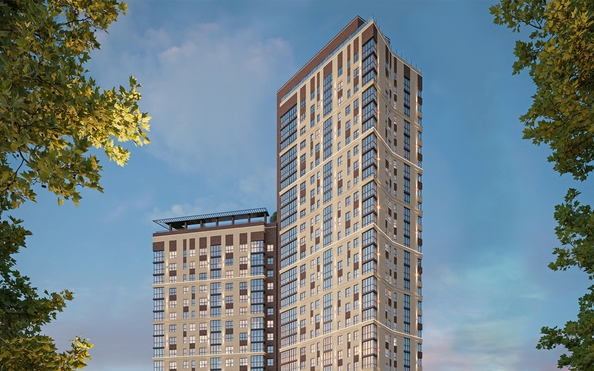 
  Продается 1-комн. квартира 45.56 м², в ЖК Манхэттен 2.0 Новая высота. Фото 5.