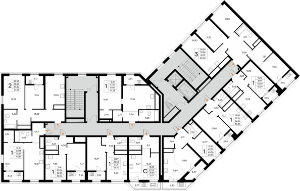 
  Продается 3-комн. квартира 83.5 м², в ЖК Новый Судак, 1 этап. Фото 1.