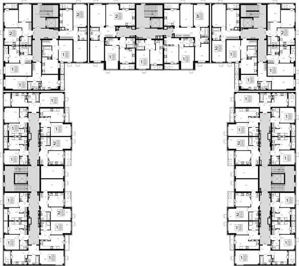 
  Продается 1-комн. квартира 34.4 м², в ЖК Небо. Фото 1.