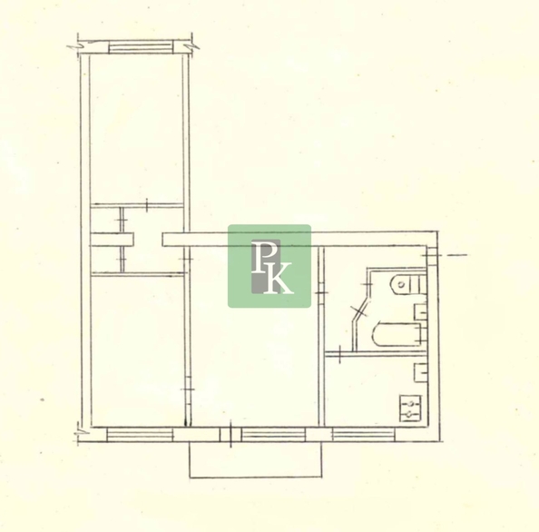 
  Продается 3-комн. квартира 58.1 м². Фото 26.