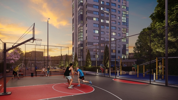 
  Продается студия 41.3 м², в ЖК Поэма. Фото 2.