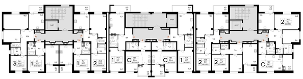 
  Продается 3-комн. квартира 66.5 м², в ЖК Ботаника. Фото 1.