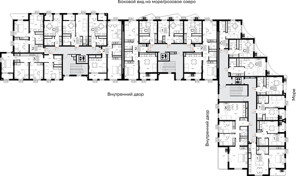 
  Продается 2-комн. квартира 68.88 м², в ЖК Прибрежный дом. Фото 1.