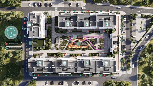 
  Продается 2-комн. квартира 56.95 м², в ЖК Розмарин. Фото 2.