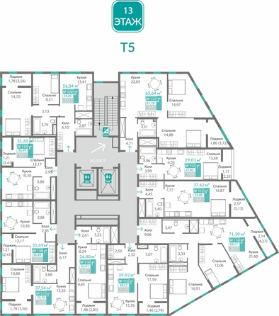 
  Продается 1-комн. квартира 30.49 м², в ЖК Благо. Фото 1.