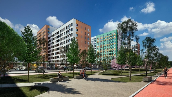
  Продается 1-комн. квартира 34.3 м², в ЖК Чистое небо, дом 1 кор 1. Фото 2.
