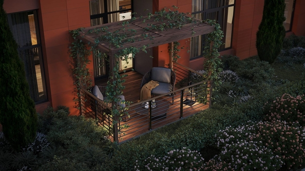 
  Продается 2-комн. квартира 85.76 м², в ЖК Долина Роз. Фото 35.