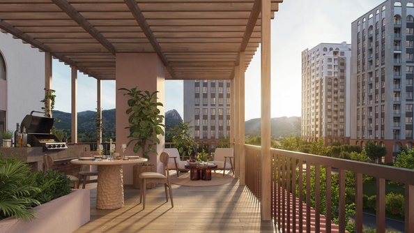 
  Продается 1-комн. квартира 48.31 м², в ЖК Долина Роз. Фото 33.