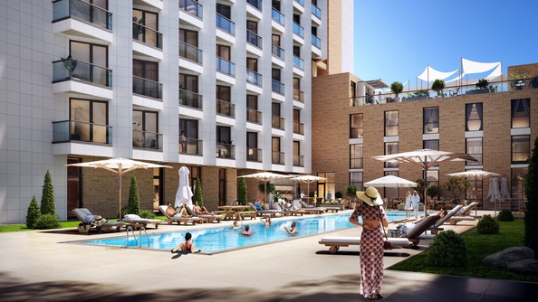 
  Продается апартамент 34.3 м², в АК Космос Смарт Евпатория Отель. Фото 5.
