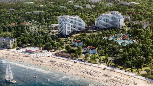 
  Продается апартамент 62.2 м², в АО Ривьера Евпатории. Фото 8.