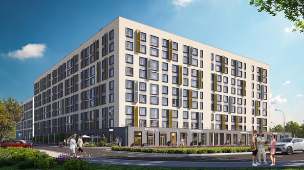 
  Продается 1-комн. квартира 34.39 м², в ЖК Парковые кварталы, этап 1. Фото 5.