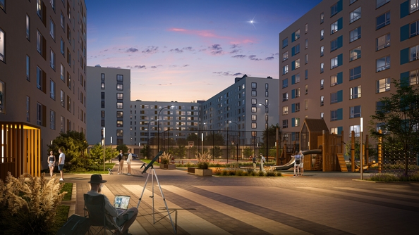 
  Продается 1-комн. квартира 43.18 м², в ЖК Парковые кварталы, этап 1. Фото 4.