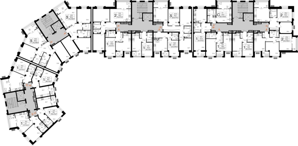 
  Продается 1-комн. квартира 40.3 м², в ЖК Дом на Маячной. Фото 1.