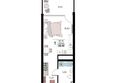 Атлантис Космос Крым: Планировка Апартамент 38,3, 38,4 м²