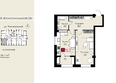 Комсомольская 26: Планировка 1-комн 56,7 м²