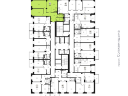 Продается 3-комнатная квартира ЖК Сокольники, литера 8, 83.61  м², 9447930 рублей