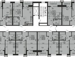 Продается 1-комнатная квартира ЖК Звезды, литер 9, 37.4 м², 4492000 рублей