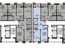 Продается 2-комнатная квартира ЖК Звезды, литер 10, 67.7 м², 8058000 рублей