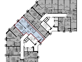 Продается 2-комнатная квартира ЖК Звезды, литер 10, 64.4 м², 7859000 рублей