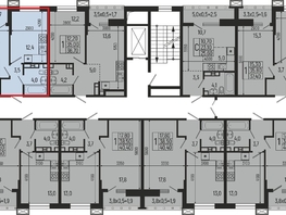 Продается 1-комнатная квартира ЖК Звезды, литер 9, 37.4 м², 5129000 рублей