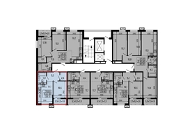 Продается 1-комнатная квартира ЖК Звезды, литер 11, 38.1  м&sup2;, 5224000 рублей