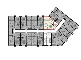Продается Студия ЖК Звезды, литер 11, 39.6  м&sup2;, 5706000 рублей