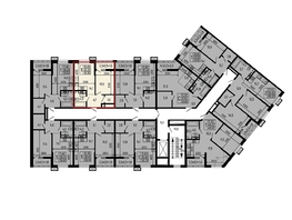 Продается 1-комнатная квартира ЖК Звезды, литер 11, 36.8  м², 6992000 рублей