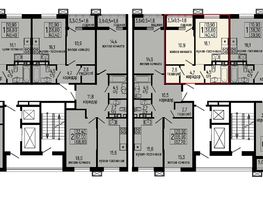 Продается 1-комнатная квартира ЖК Звезды, литер 10, 40.4  м², 7677000 рублей