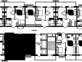 Продается 2-комнатная квартира ЖК Отражение, 2 очередь литера 4, 57.4  м², 7512960 рублей