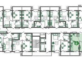 Продается 1-комнатная квартира ЖК Флора, 3 этап литера 5, 37.4  м², 17394740 рублей