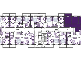 Продается 3-комнатная квартира ЖК Улыбка, литера 1, 67.7  м², 8394800 рублей