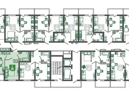 Продается 1-комнатная квартира ЖК Флора, 3 этап литера 4, 38.1  м², 16302990 рублей