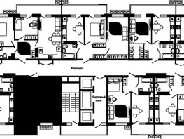 Продается 1-комнатная квартира ЖК Отражение, 2 очередь литера 4, 41.1 м², 5458150 рублей